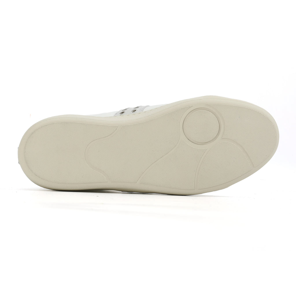 noEmosen（noE) N01 头层牛皮复古铆钉休闲薄底高帮future运动鞋