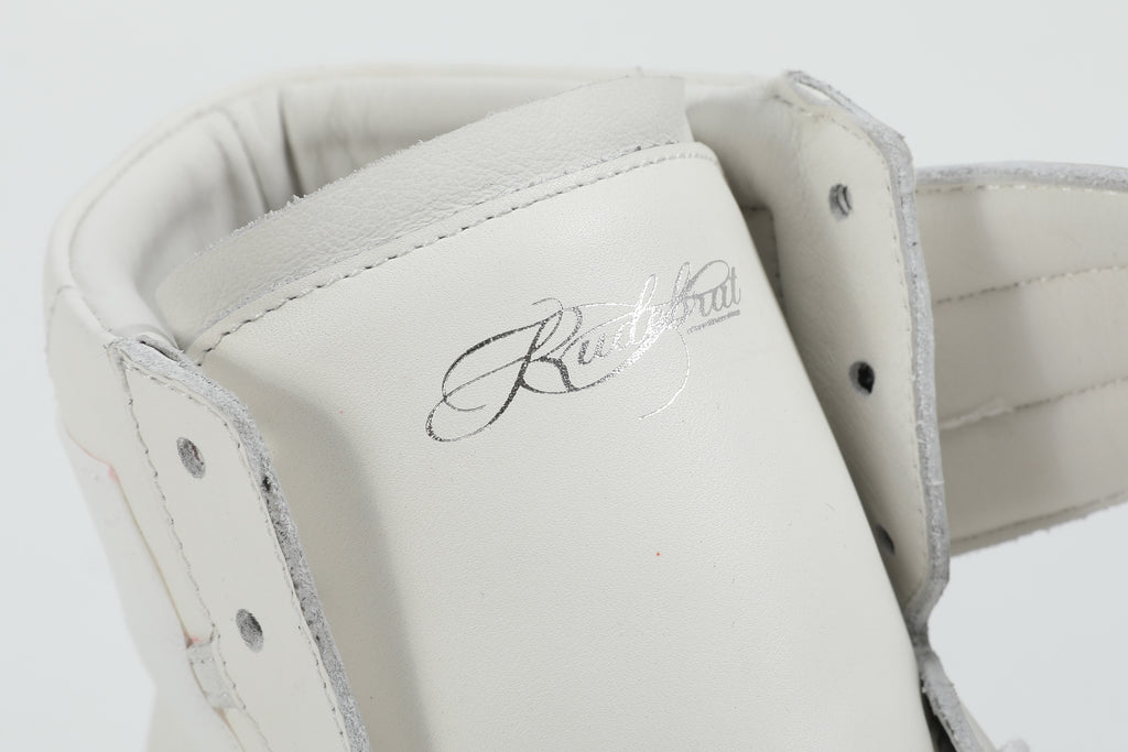 noEmosen（noE) N01 头层牛皮复古铆钉休闲薄底高帮future运动鞋