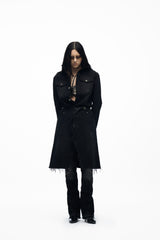 noEmosen Canvas Deconstructed Vampire Trench Coat