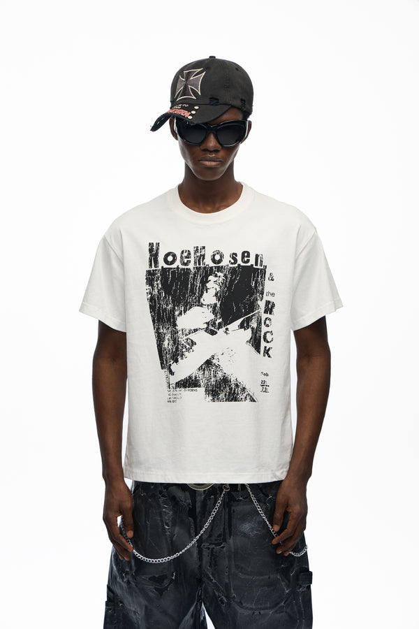 noEmosen White Duke Graphic T-Shirt